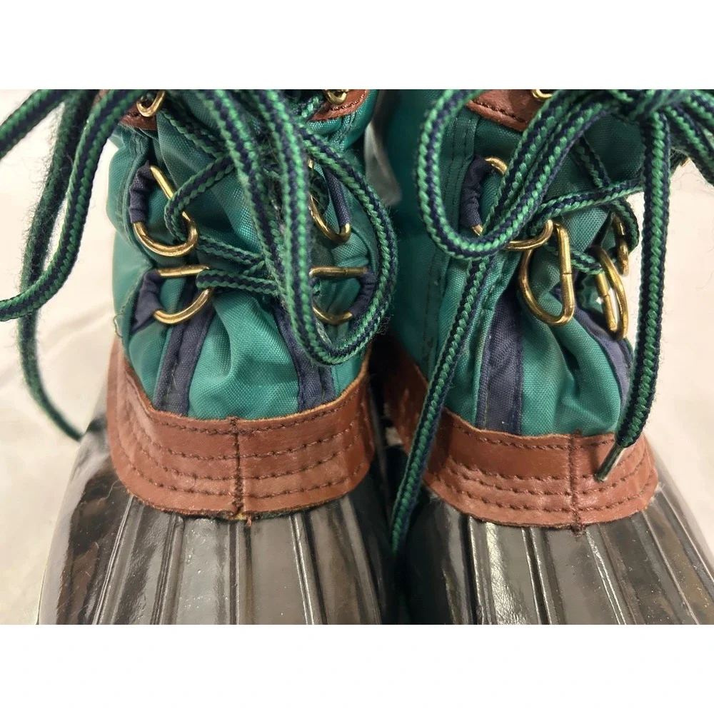 Sports‎ Treds Green Snow Duck Boots Thinsulate Women's Size 7